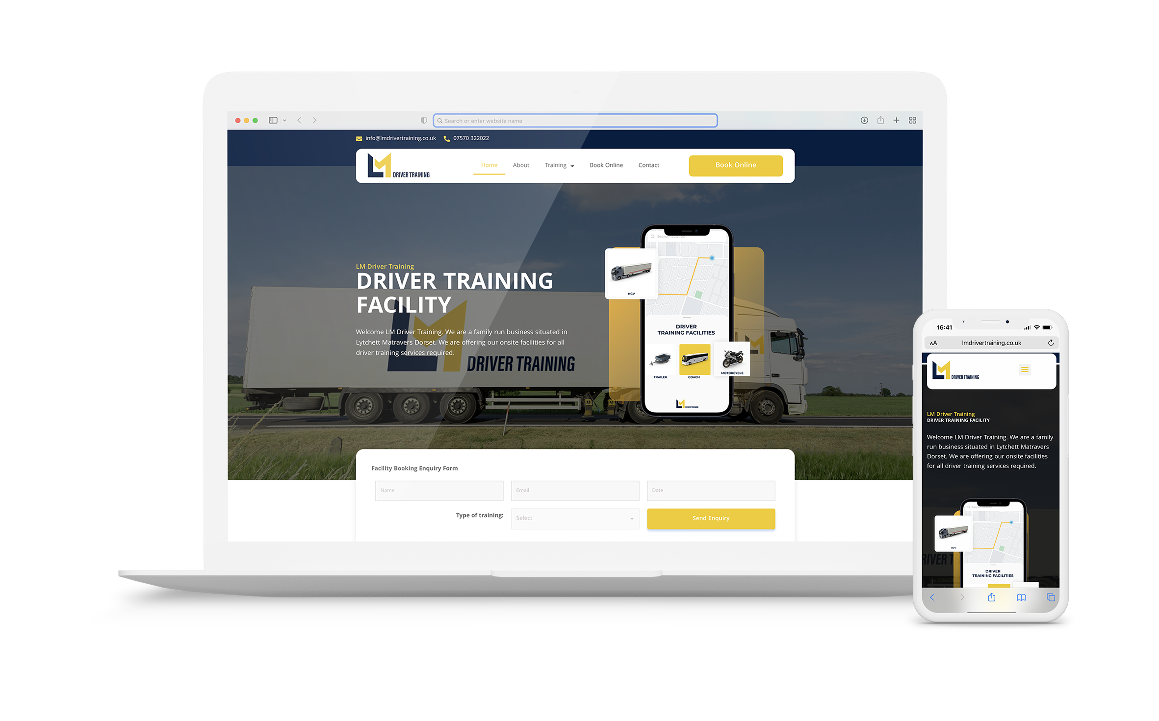 Website for LM Driver Training